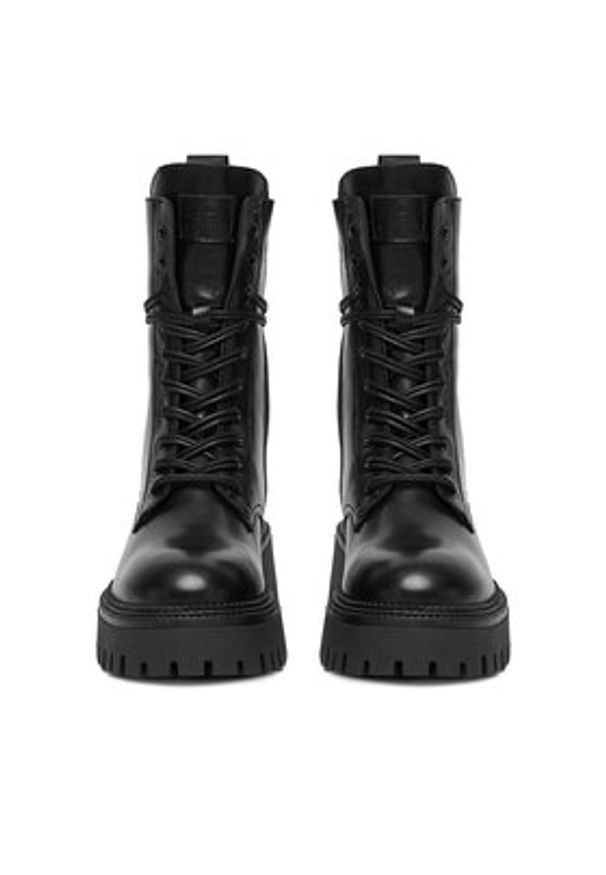 G-Star RAW - G-Star Raw Trzewiki EO-GEDIZ-8090-25 Czarny. Kolor: czarny. Materiał: skóra