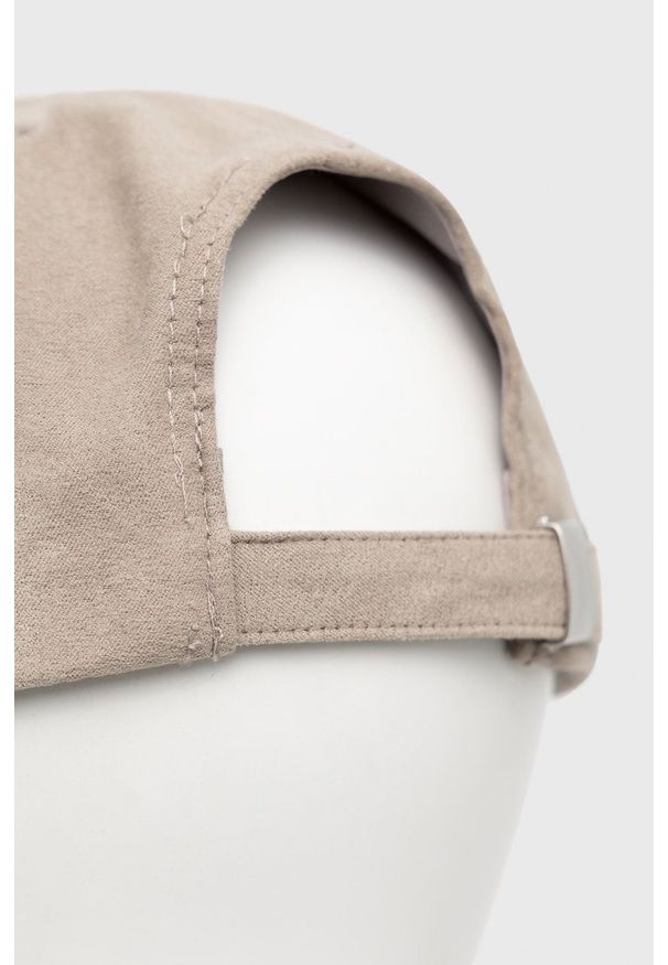 Jack & Jones czapka kolor szary gładka. Kolor: szary. Wzór: gładki