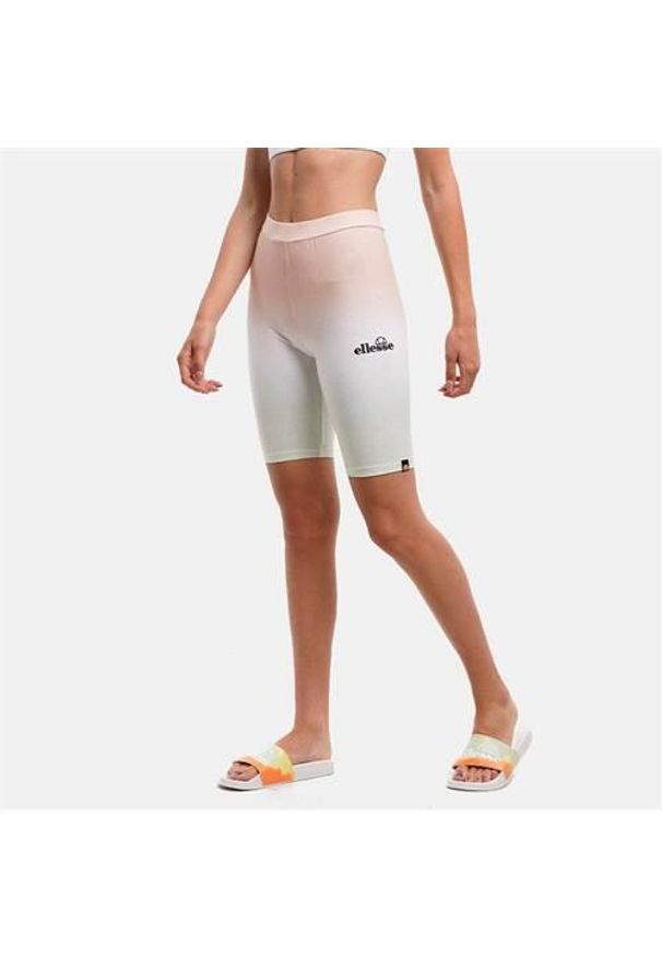 Spodnie sportowe damskie Ellesse SGN15199940. Kolor: beżowy. Długość: krótkie