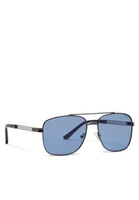 Guess Okulary przeciwsłoneczne GF0206 08V Granatowy. Kolor: niebieski