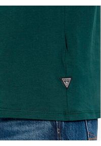 Guess T-Shirt M4RI62 K9RM1 Zielony Slim Fit. Kolor: zielony. Materiał: bawełna #4