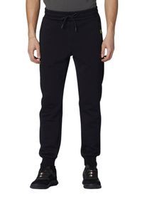 Aeronautica Militare - AERONAUTICA MILITARE Czarne męskie dresowe spodnie Sporty, Rozmiar XXL. Kolor: czarny. Materiał: dresówka