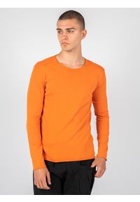 Xagon Man Longsleeve | P2308 2JX 2403 | Mężczyzna | Pomarańczowy. Okazja: na co dzień. Kolor: pomarańczowy. Materiał: bawełna, elastan. Długość rękawa: długi rękaw. Styl: casual #2