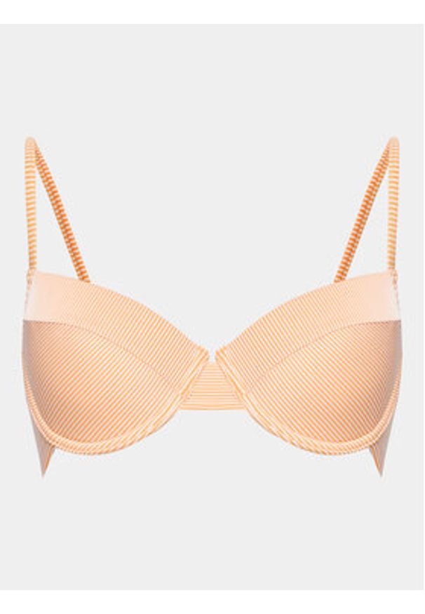Hunkemöller Góra od bikini Riviera 200902 Pomarańczowy. Kolor: pomarańczowy. Materiał: syntetyk