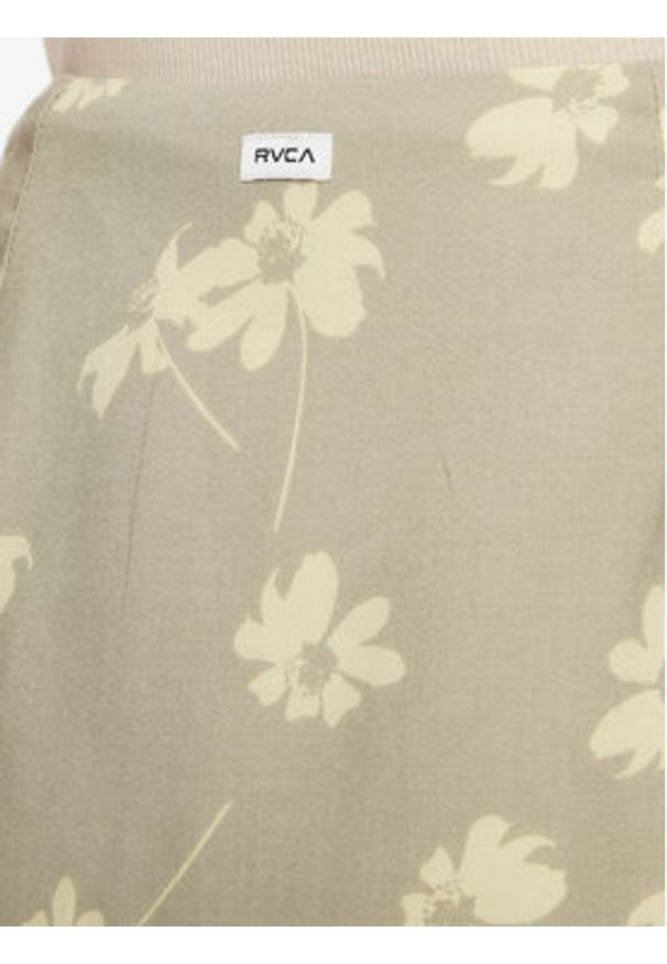 RVCA Spódnica mini Reform 23B141501 Zielony Regular Fit. Kolor: zielony. Materiał: bawełna