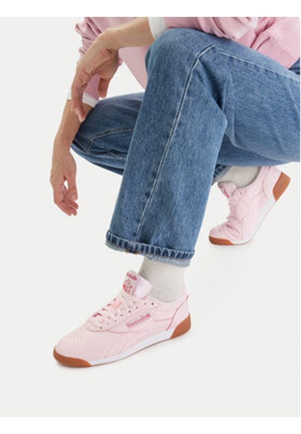 Reebok Sneakersy EO-F/S LO 100263619 Różowy. Kolor: różowy. Materiał: skóra