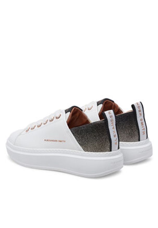 Alexander Smith Sneakersy Wembley ASBBWYW 0507 Biały. Kolor: biały. Materiał: skóra