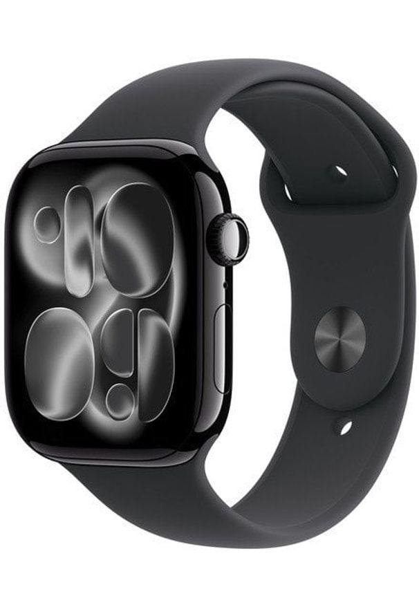 APPLE - Watch Series 11 Cellular 42mm Jet Black /Black Sport Band - S/M. Styl: sportowy