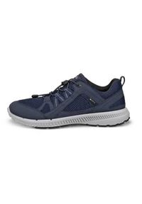 ecco - Buty do chodzenia damskie Ecco Terracruise Ll W Tex Gtx. Kolor: niebieski. Materiał: materiał, syntetyk. Szerokość cholewki: normalna. Sport: turystyka piesza
