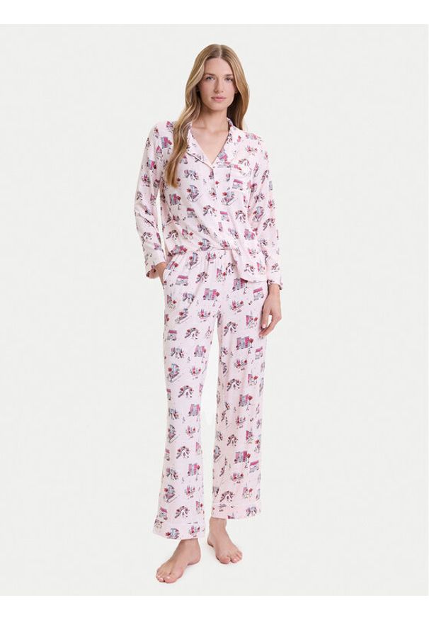 Kate Spade Piżama KSI82756 Różowy Relaxed Fit. Kolor: różowy