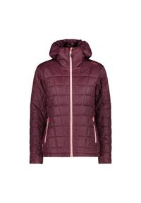 Damska kurtka z kapturem CMP Unlimitech. Typ kołnierza: kaptur. Kolor: czerwony, wielokolorowy, brązowy. Materiał: puch. Sport: turystyka piesza #1