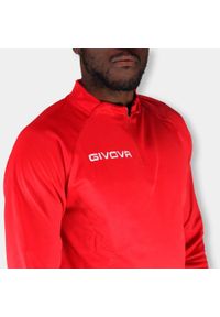 Bluza piłkarska dla dorosłych Givova Maglia Tecnica czerwona. Kolor: czerwony. Materiał: poliester. Sport: piłka nożna #2