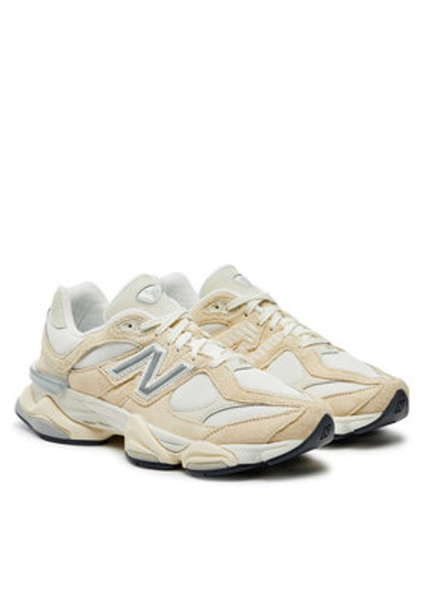 New Balance Sneakersy 9060 V1 U9060WNB Żółty. Kolor: żółty. Materiał: zamsz, skóra
