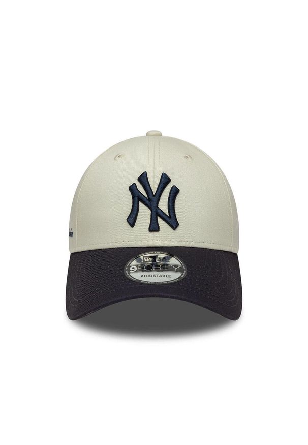 New Era - Czapka baseballowa 9forty Boston Celtics. Kolor: beżowy. Materiał: tkanina. Styl: sportowy