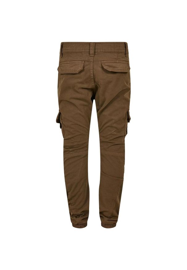 Urban Classics - Spodnie Do Biegania Cargo Dla Chłopców. Kolor: zielony