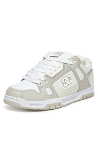 DC Shoes Sneakersy STAG DC01813110 Beżowy. Kolor: beżowy. Materiał: skóra #3