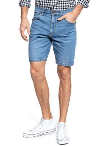 Wrangler - SPODENKI WRANGLER 5 POCKET SHORT EL ZONDA W14CQ1158. Materiał: jeans