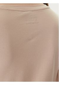 EA7 Emporio Armani Bluzka 7W000522 AF10373 U1046 Beżowy Regular Fit. Kolor: beżowy. Materiał: bawełna #5