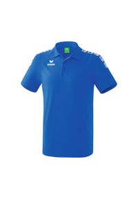 ERIMA - Polo 5-C Erima Essential. Typ kołnierza: polo. Kolor: niebieski. Materiał: bawełna. Sport: piłka nożna #1