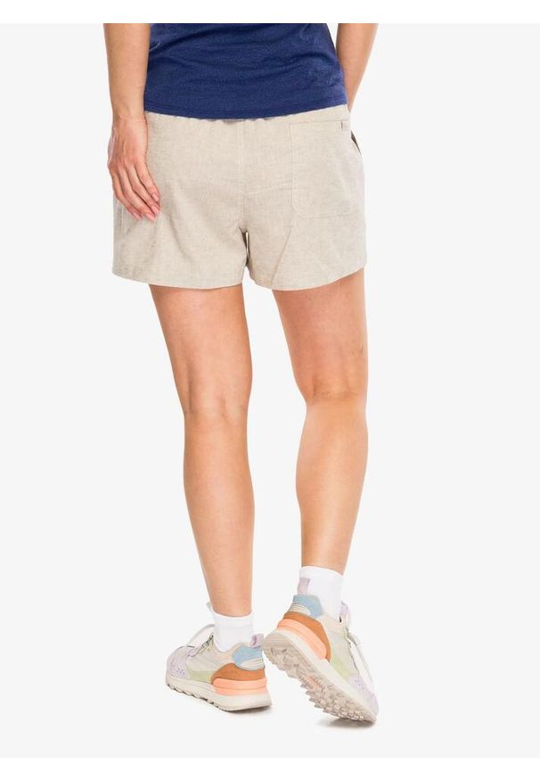 ROYAL ROBBINS - Spodenki turystyczne damskie Royal Robbins Hempline Short. Kolor: beżowy