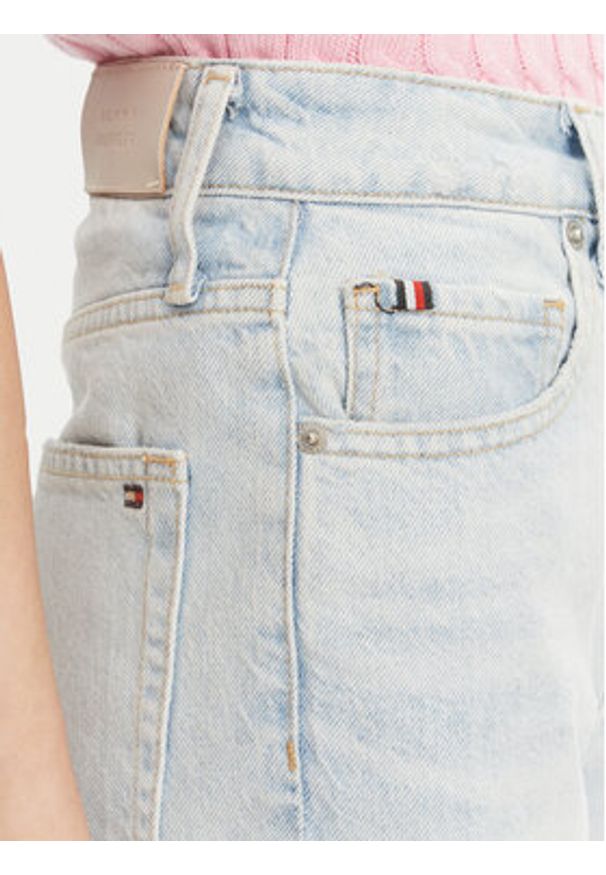 TOMMY HILFIGER - Tommy Hilfiger Szorty jeansowe WW0WW44388 Niebieski Relaxed Fit. Kolor: niebieski. Materiał: bawełna