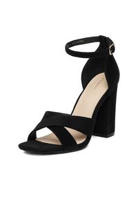 DeeZee Sandały CEO-9988 Czarny. Kolor: czarny. Materiał: materiał #4