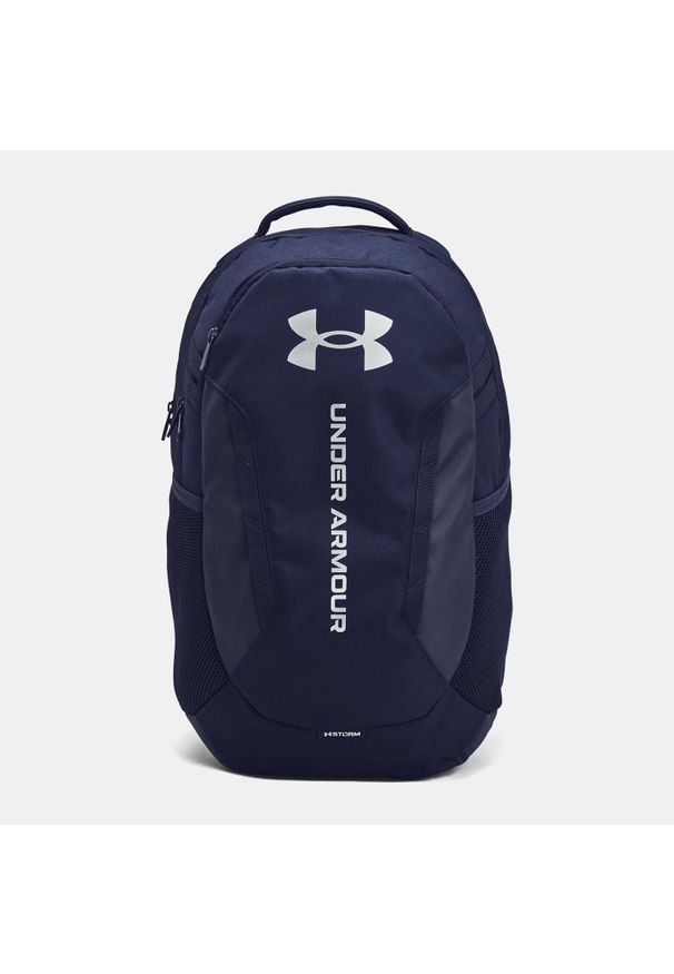 Plecak sportowy miejski szkolny Under Armour Hustle 6 29 litrów. Kolor: niebieski. Styl: sportowy