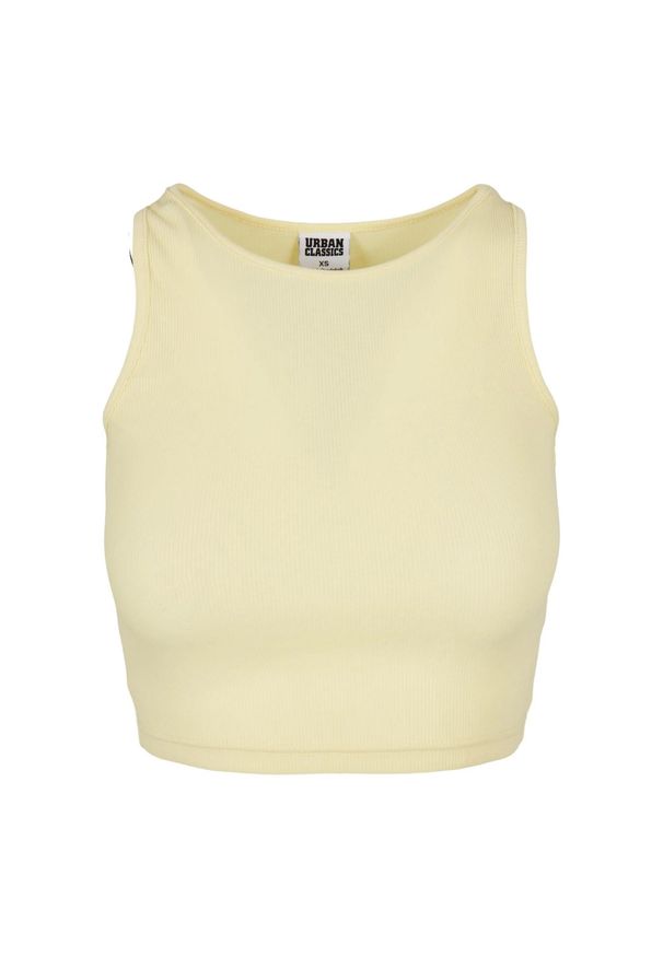 Urban Classics - Top W Prążki Dla Pań I Panów. Kolor: żółty. Wzór: prążki