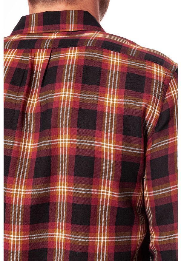 Wrangler - KOSZULA WRANGLER LS 1PKT SHIRT MADDER BROWN W5760ORVR 112129456