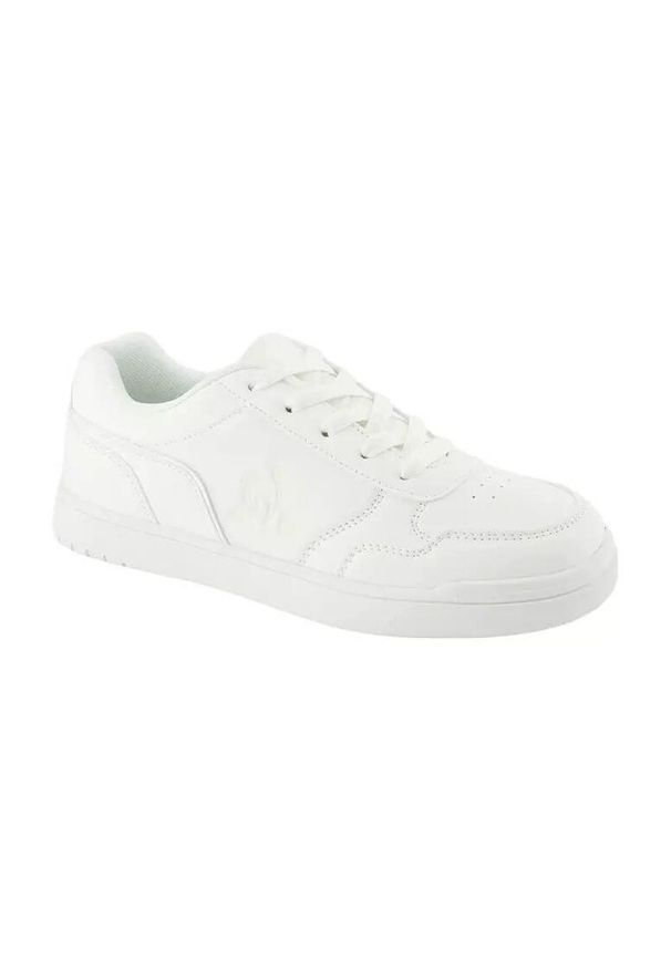 Le Coq Sportif - Kapcie LE COQ SPORTIF COURT BREAKER GS Biały. Kolor: biały. Materiał: syntetyk, tkanina. Sport: turystyka piesza