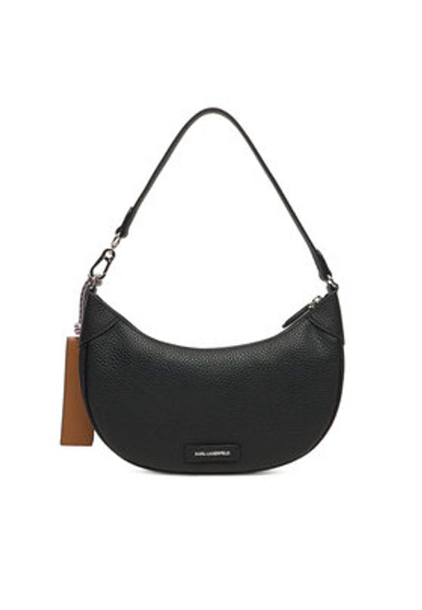 Karl Lagerfeld - KARL LAGERFELD Torebka A4W30007 Czarny. Kolor: czarny. Materiał: skórzane