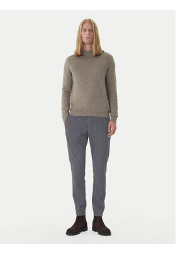 JOOP! Jeans Spodnie materiałowe 15 JJF-81Maxton 30047667 Szary Modern Fit. Kolor: szary. Materiał: syntetyk