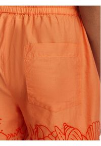 Vero Moda Szorty sportowe Lucia 10350997 Pomarańczowy jasny Regular Fit. Kolor: pomarańczowy. Materiał: bawełna #4
