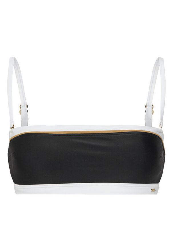 BOSS Góra od bikini 50540497 Czarny. Kolor: czarny. Materiał: syntetyk