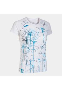 Koszulka do biegania damska Joma Elite IX. Kolor: wielokolorowy, niebieski, biały. Sport: bieganie #1