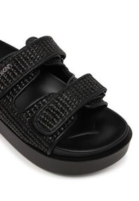 DKNY Klapki Piper K2691150 Czarny. Kolor: czarny. Materiał: syntetyk #2