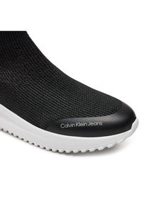 Calvin Klein Jeans Sneakersy Eva Runner High Sock Mtr YW0YW01485 Czarny. Kolor: czarny. Materiał: materiał #6