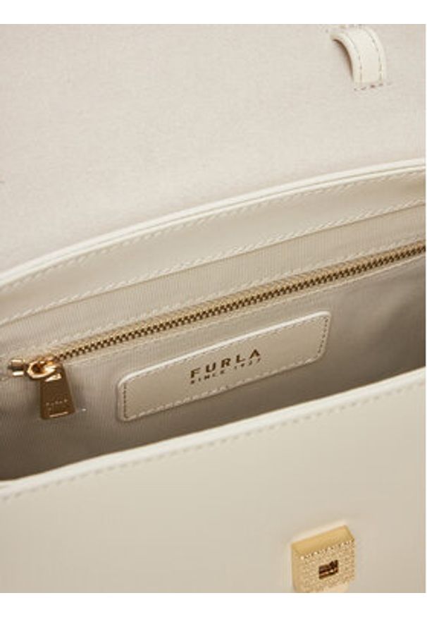 Furla Torebka Meridiana WB01704 BX3913 PNN00 Écru. Materiał: skórzane