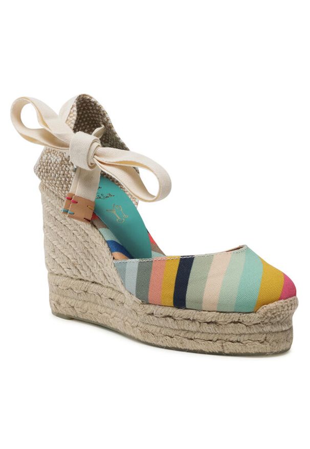 Castañer Espadryle Castañer by Paul Smith Carina PS/8ED/042 022340-99 Kolorowy. Materiał: materiał. Wzór: kolorowy