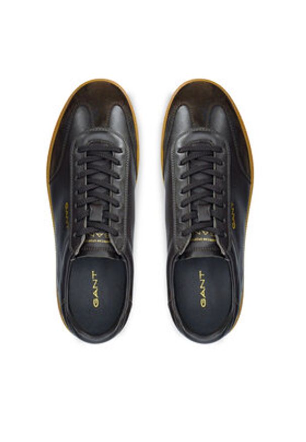 GANT - Gant Sneakersy 31631008 Brązowy. Kolor: brązowy. Materiał: skóra