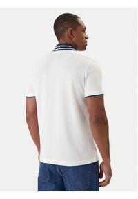 Armani Exchange Polo XM002350 AF10366 U0009 Biały Regular Fit. Typ kołnierza: polo. Kolor: biały. Materiał: bawełna #3