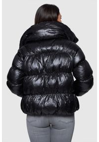 Hetrego - HETREGO Czarna damska krótka kurtka puchowa Ila, Rozmiar 38 EU - 42 IT. Kolor: czarny. Materiał: puch. Długość: krótkie #2