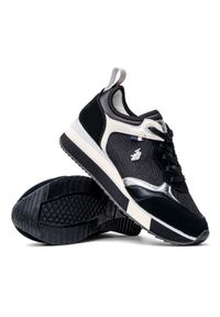 Sneakersy damskie czarne U.S. Polo Assn. SYLWI002 BLK. Kolor: czarny. Sezon: jesień, lato