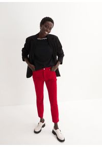 bonprix - Sweter z domieszką jedwabiu. Kolor: czarny. Materiał: jedwab. Styl: elegancki
