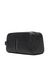 TOMMY HILFIGER - Tommy Hilfiger Kosmetyczka Th Central Washbag AM0AM14172 Czarny. Kolor: czarny. Materiał: skóra #5