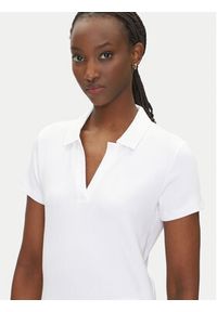 EA7 Emporio Armani Polo 7W000490 AF12654 U0002 Biały Regular Fit. Typ kołnierza: polo. Kolor: biały. Materiał: wiskoza #4