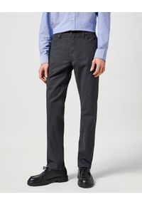 Wrangler - WRANGLER MĘSKIE SPODNIE MATERIAŁOWE GREENSBORO CHARCOAL 112358042 W15Q014757 #1