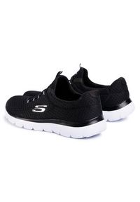 skechers - Skechers Sneakersy Summits 12980/BKW Czarny. Kolor: czarny. Materiał: materiał #4