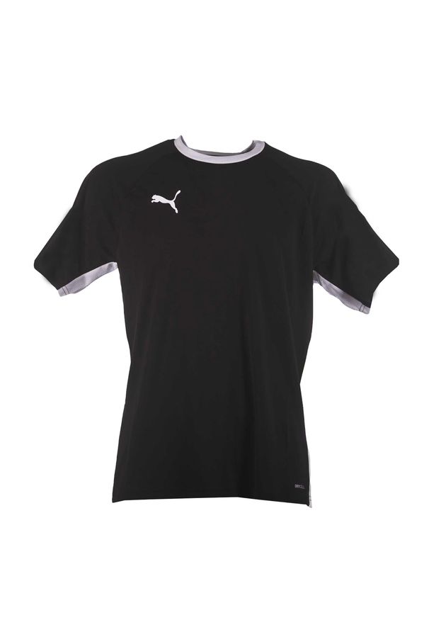 Koszulka Puma Teamliga Padel Dorosłych. Kolor: czarny. Długość rękawa: krótki rękaw. Długość: krótkie