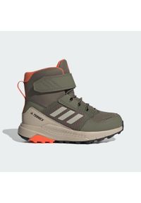 Adidas - Terrex Trailmaker High COLD.RDY Hiking Shoes. Kolor: pomarańczowy, wielokolorowy, beżowy. Sezon: zima. Model: Adidas Terrex